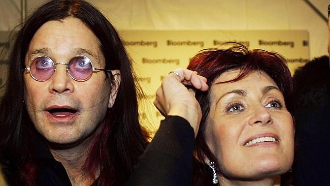 Music royalty ... is the world ready for Sir Ozzy and Lady Sharon? Picture: Manny Ceneta