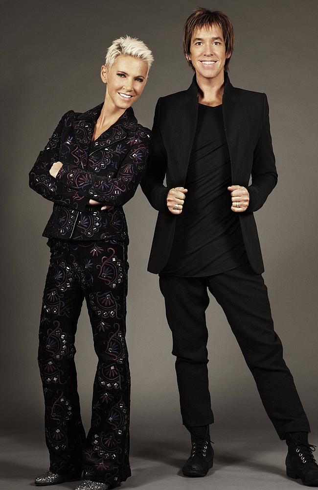 Roxette — Per Gessle and Marie Fredriksson.