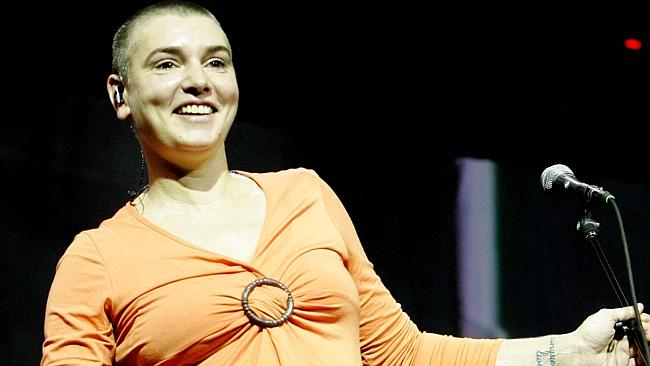 Comfy clothes. Sinead O'Connor performs at the Byron Bay Bluesfest.