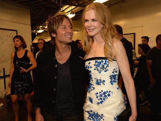 Gazing longingly ... Keith Urban and Nicole Kidman attend the 2014 CMT Music Awards.