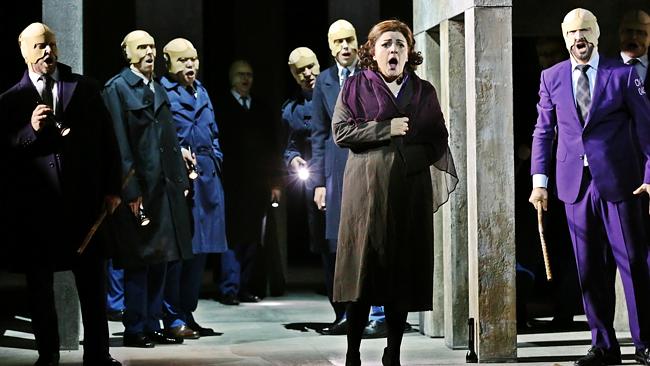 Tamar Iveri in Opera Australia's production of “A Masked Ball” at last year’s Sydney Fest