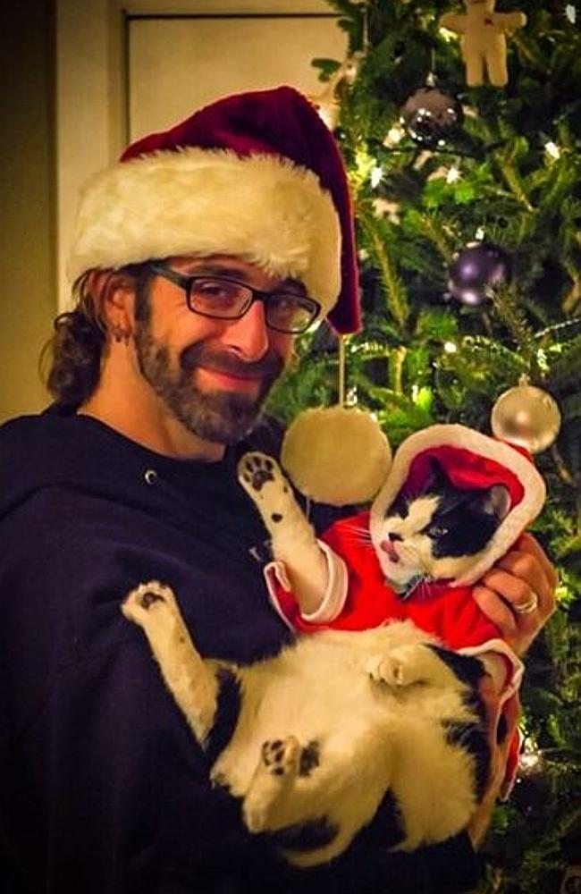 Cat lover ... under the hard exterior he puts on stage with Lamb of God, Randy Blythe is 