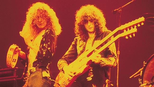 Another Stairway ... Singer Robert Plant (l) and guitarist Jimmy Page in the 1970s.