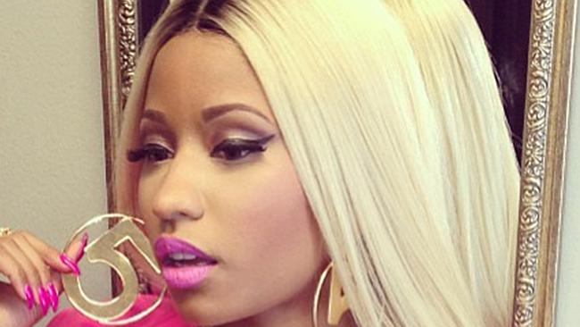 Rapper Nicki Minaj rocks some serious bling. Picture: Instagram