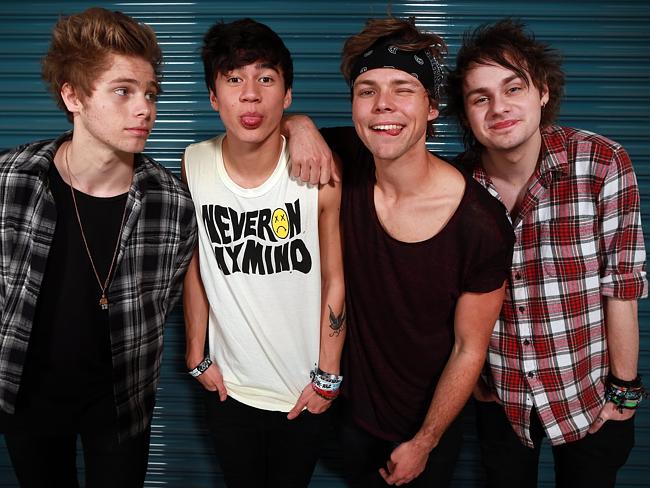 5SOS endear themselves to their teen fans with brattish antics and grateful tweets. Pictu