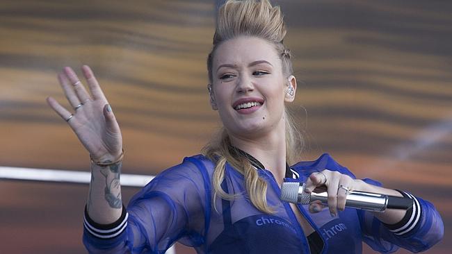 Australian rapper Iggy Azalea looks set to land two months atop the US singles chart. Pic