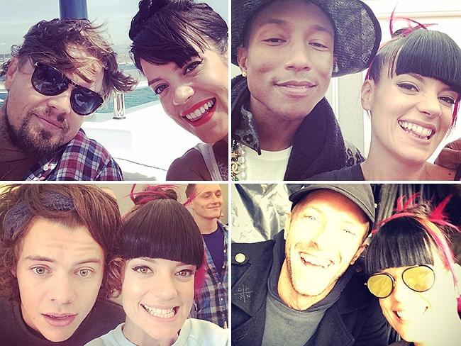 Leo to Pharell, Harry to Chris, Lily is the queen of Celebrity selfies.