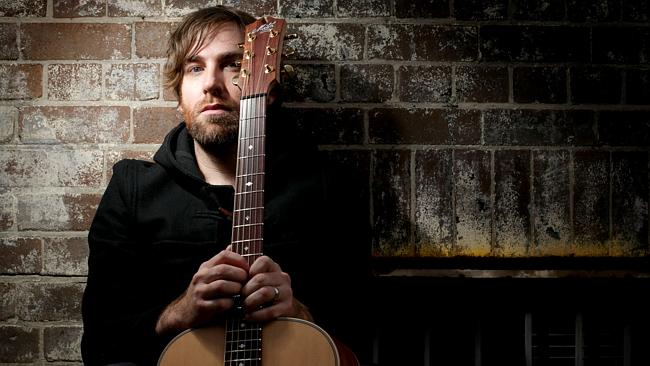 Singer Songwriter ... Josh Pyke applauds his impersonator’s attention to detail. Picture: