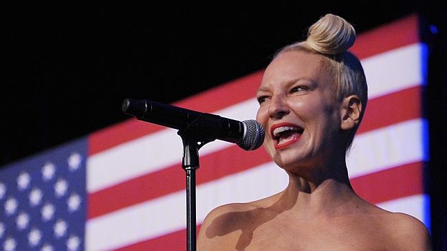 Number 1 ... Sia’s new album 1000 Forms of Fear has debuted at the top of the US charts. 