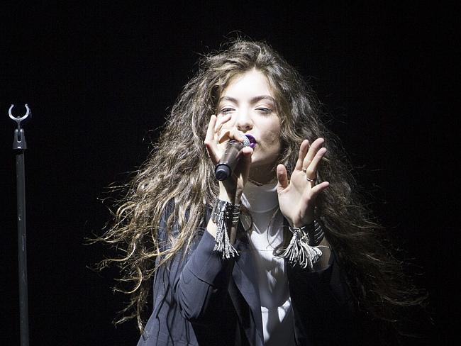 New Zealand born singer-songwriter Lorde in concert at the Hordern Pavilion tonight.