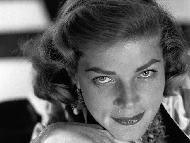 Glamour ... Lauren Bacall was the last surviving celebrity mentioned in Madonna’s song Vo