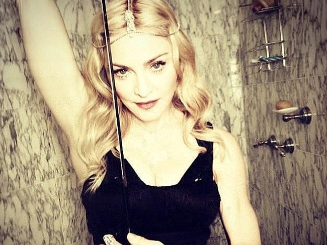 Not a Gaga fan ... Madonna has trashed Lady Gaga in a new song. Picture: Instagram