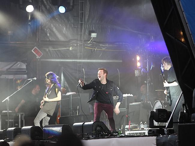The band play the 2012 Big Day Out at Parklands. Picture: News Corp Australia
