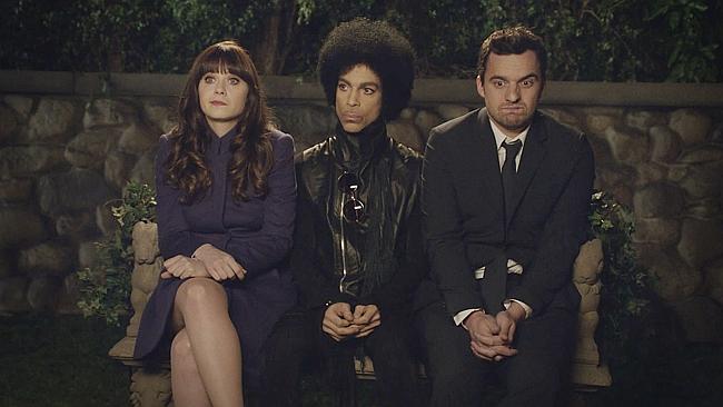 Comic turn ... Prince was perfectly Prince in the New Girl this year. Picture: Supplied
