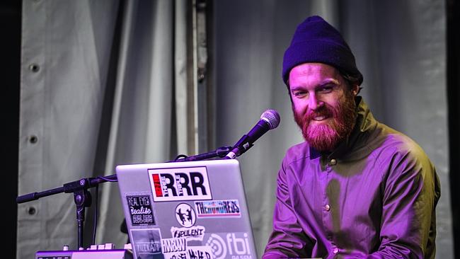 Talented musician ... Chet Faker drew an enormous crowd at Laneway Festival this year. Pi