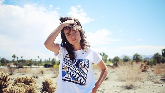 Hot on the charts ... Courtney Barnett has gone global thanks to unlikely hit Avant Garde