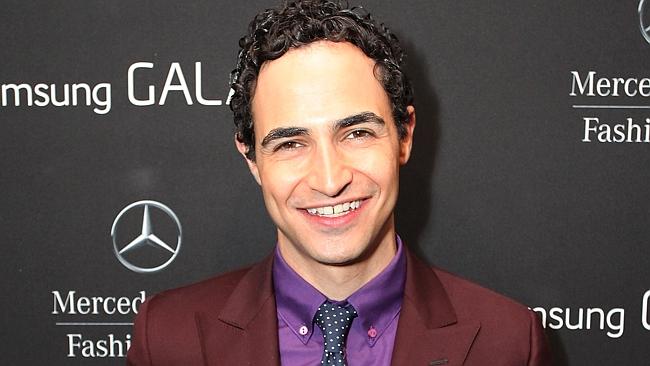 Here’s designer Zac “Posen” on the red carpet ... see what we did there? Clever.