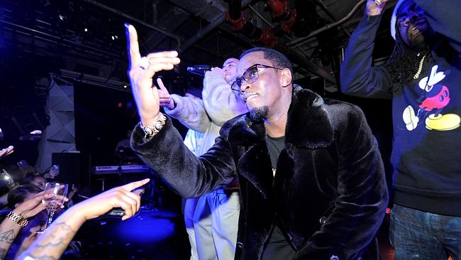 Not very many men can wear velvet well. Diddy can.
