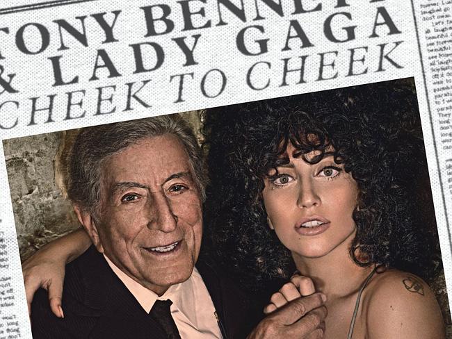 Coming out soon ... this is the CD cover image of “Cheek to Cheek” by Tony Bennett and La