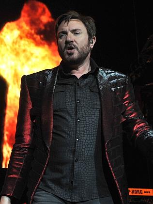 Duran Duran’s Simon Le Bon performs in Australia.