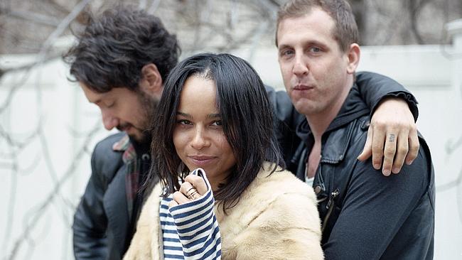 Music hobby ... actor Zoe Kravitz insists her band Lolawolf isn’t a day job. Picture: Sup