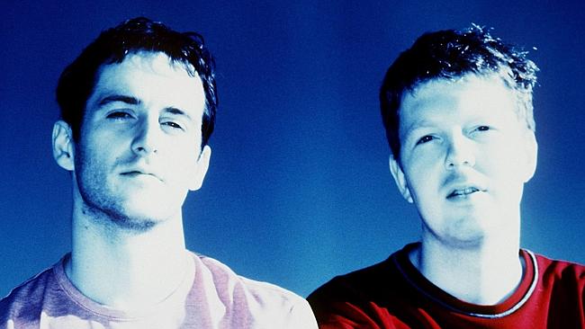 Early days ... Sasha and John Digweed back in 1997.