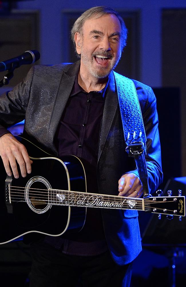 Believer ... Singer-songwriter Neil Diamond is in love but is still trying to understand 