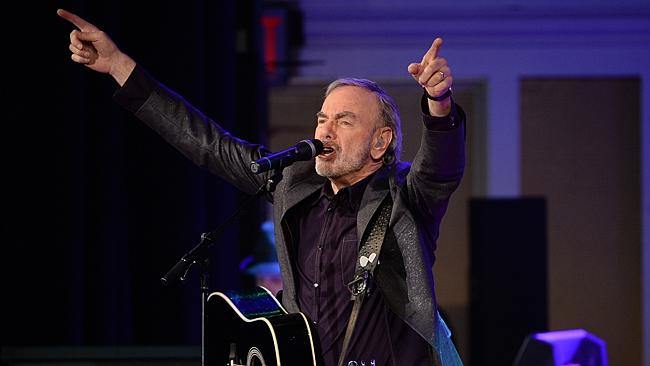 Popular crooner ... singer-songwriter Neil Diamond is back with a new album. Picture: AP