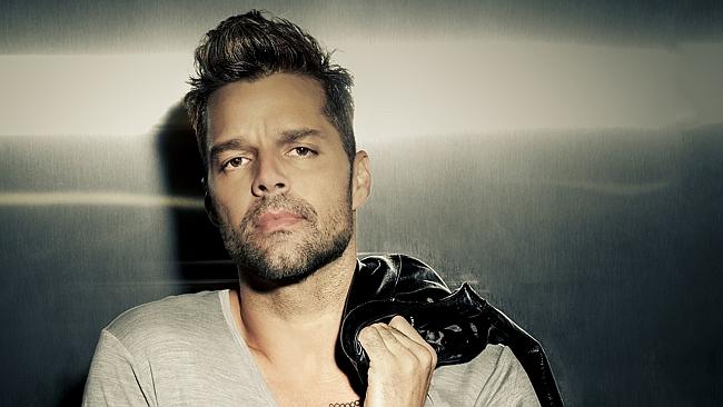 Tweet dirty to me ... pop star Ricky Martin. Picture: Supplied