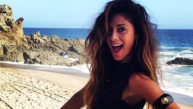 Sorry, does this look fat ... American singer Nicole Scherzinger. Picture: Instagram