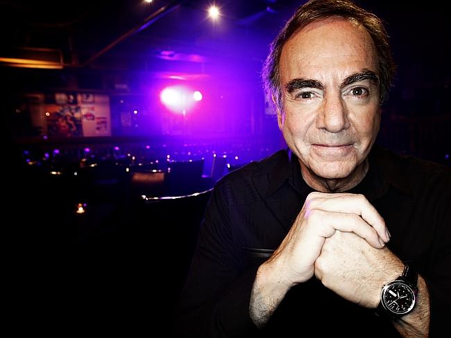 Music legend ... singer Neil Diamond in Sydney. Picture: Brad Hunter