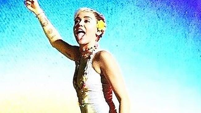 Bangerz ... Miley Cyrus is geared up to perform in Melbourne. Picture: Instagram/Miley Cy