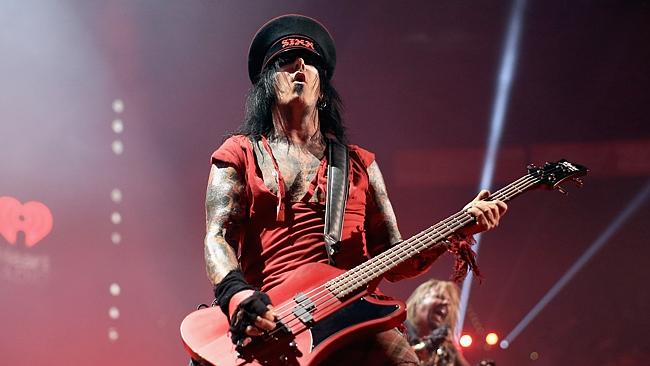 Bass heavy ... Nikki Sixx is one of hard rock’s most iconic figures. Picture: Christopher