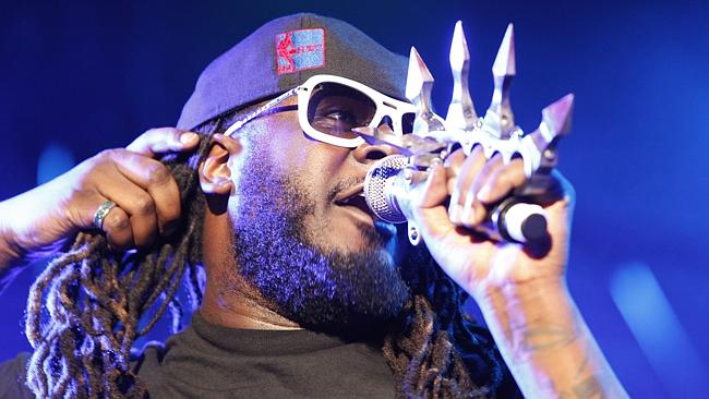 Auto-tune fan ... rapper T-Pain is famous for his use of the pitch correcting audio techn