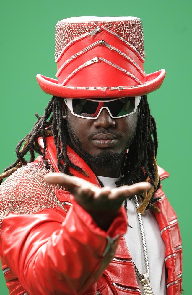 Rapper T-Pain in an undated publicity photo. Pic XPosed Media. 