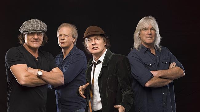 Play ball ... AC/DC go sporty in video for new single ahead of release of latest album Ro