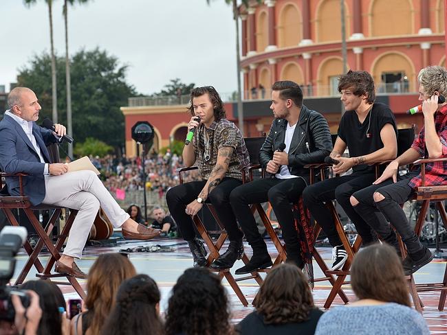 Where’s Zayn?...host Matt Lauer grills One Direction about Malik’s absence as the band la