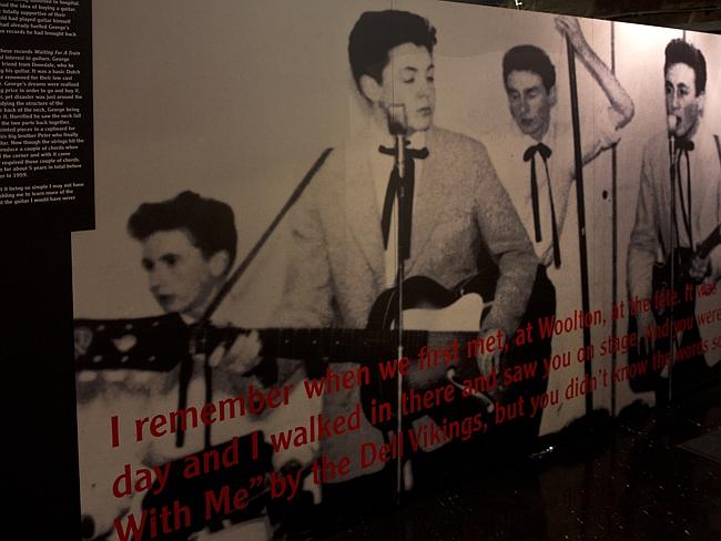 The Quarrymen at The Beatles Story Museum in Liverpool (Colin Hanton on drums). Picture: 