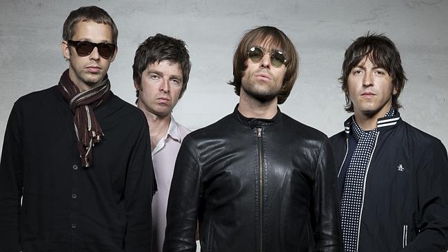 Troubled relations ... Oasis split for good in 2007 when Liam and Noel Gallagher had a bu