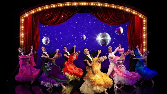 Strictly Ballroom the Musical on stage.