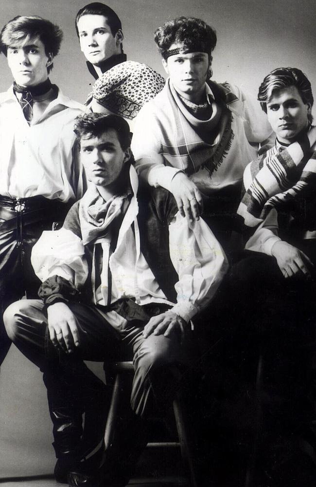 Spandau Ballet rocked the puffy shirt long before Jerry Seinfeld. Picture: Supplied
