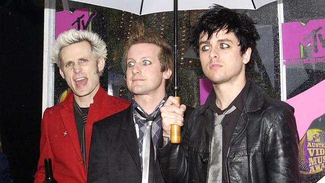 Good vibes...Pop punk icons Greenday have asked fans to send “good vibes” to guitarist Ja