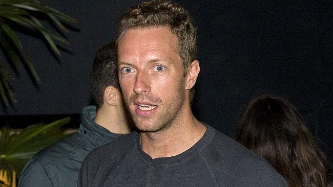 Moving on ... Coldplay frontman Chris Martin has announced the band are working on their