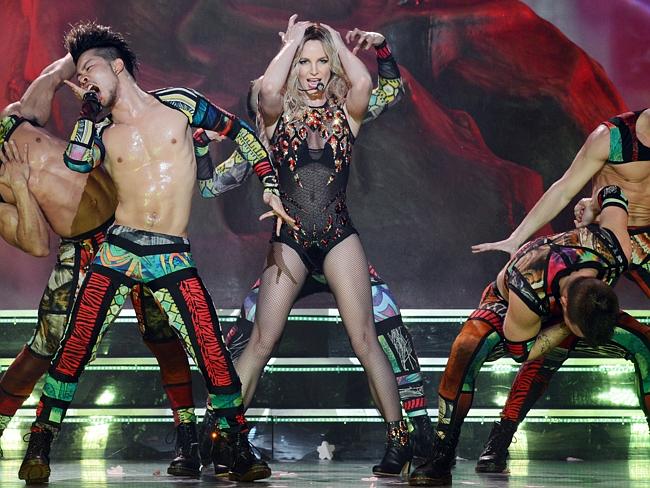 Pop ... Britney Spears performs in her Las Vegas residency at Planet Hollywood Resort & C