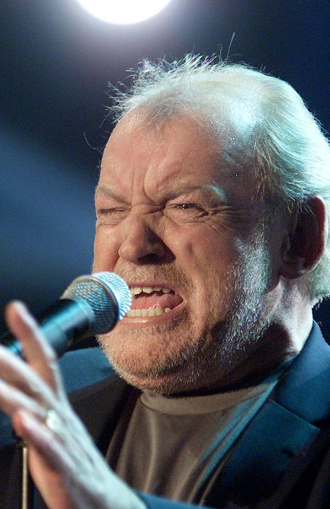 Rock legend ... Joe Cocker in 2002 was still drawing crowds. Picture: Supplied.