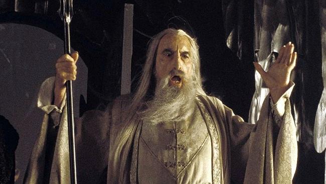 Stop! It’s Christmas time ... Lord of the Rings actor Christopher Lee has just dropped a 
