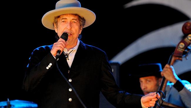 New sound ... Bob Dylan’s next album is a cover of stripped-down Frank Sinatra songs. Pic