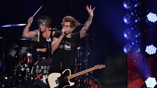 5 Seconds of Summer reminded kids it’s cool to play instruments. (Photo Getty Images)