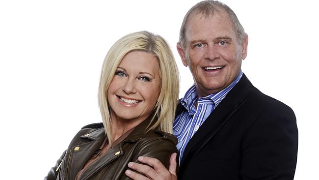 Greasing the pipes: John Farnham and Olivia Newton-John will perform duets on their upcom