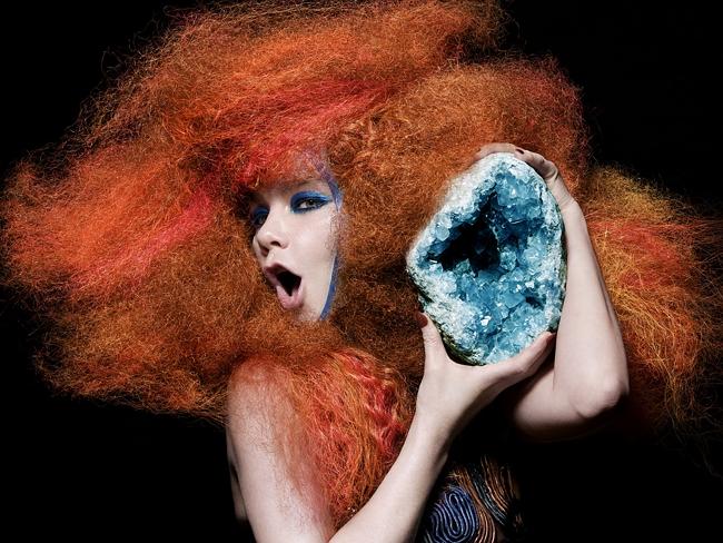 New partnership ... Bjork took on a new producer for this new album, Arca a producer to t